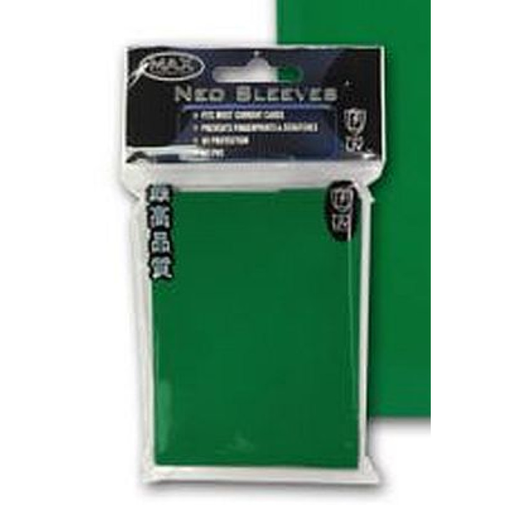 Game Card Protection 50 Max Protection Standard Game Card Deck Guards - Flat Green